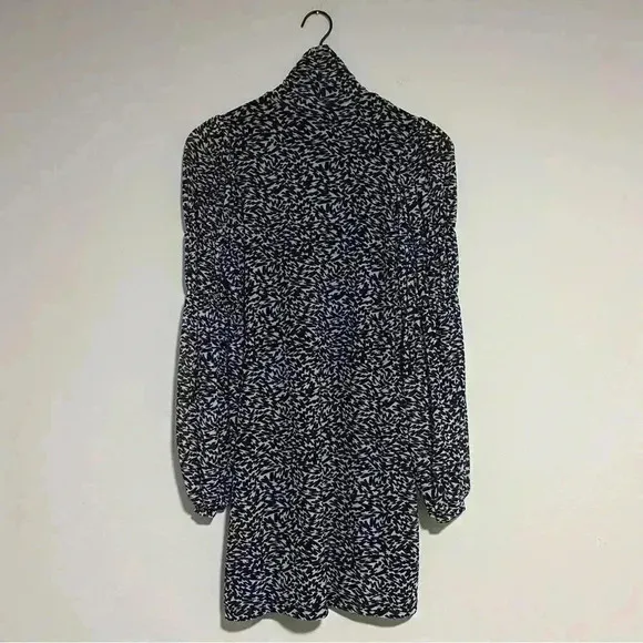Ted Baker London Granett High Neck Printed Mini Dress Size 1