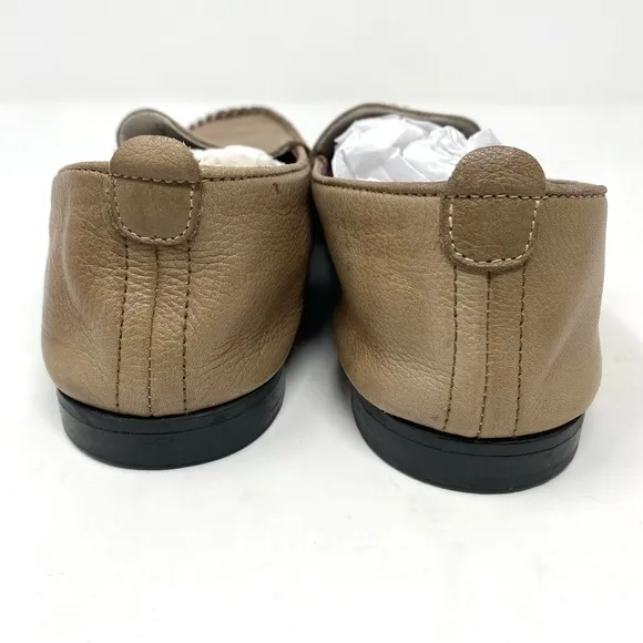 Ted Baker Moccasin Toe Leather Loafers Size 8