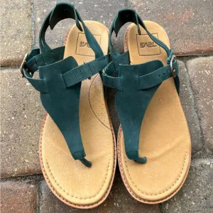 Teva Encanta Arctic Forest Sandals with T-Strap Design