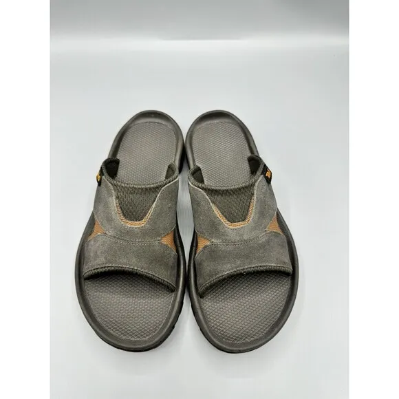 TEVA Men's Katavi 2 Water-Resistant Slide Sandals, Bungee Cord, Size 7
