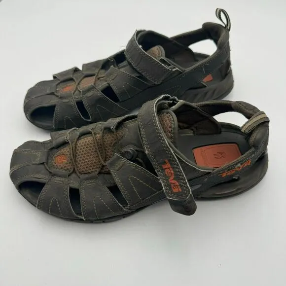 TEVA Men's Size 11 Dozer 4154 Brown sports Hiking Fisherman Closed Toe Sandals