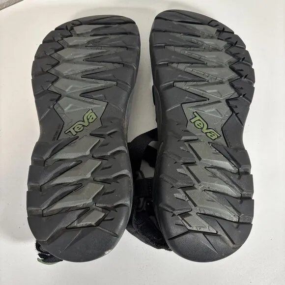 Teva Terra Fi 5 Sport Sandals Black Men's 12 Waterproof Trail Hiking QuickDry