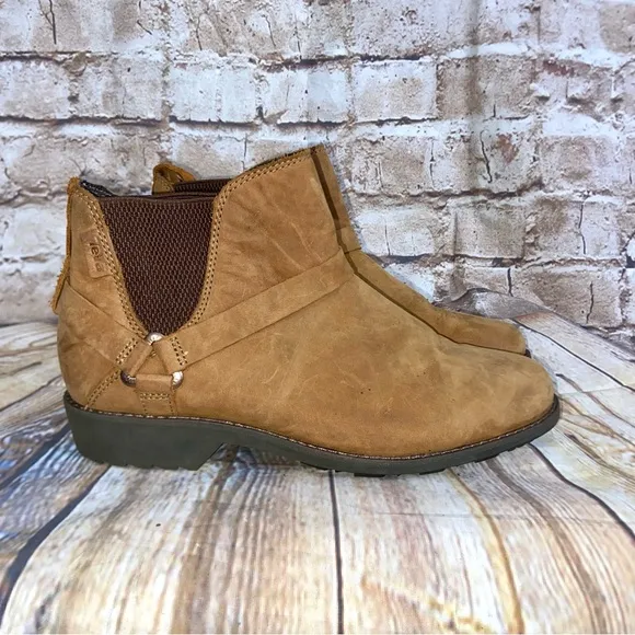 Teva Women’s De La Vina Dos Chelsea Boots Size 7 in Bison