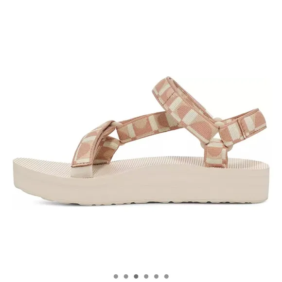 Teva Women's Size 8 Midform Universal Sandals Brown Sugar Tan NWT Platform