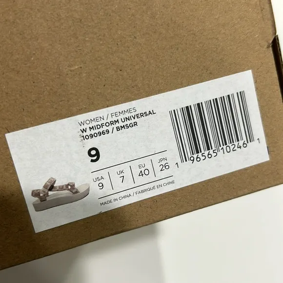 Teva Women's Size 9 Midform Universal Sandals Brown Sugar Tan NWT Platform
