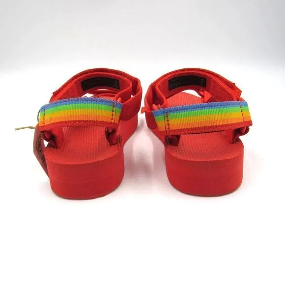 TEVA MIDFORM UNIVERSAL POLAROID WOMEN'S SANDALS SZ 6
