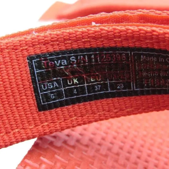 TEVA MIDFORM UNIVERSAL POLAROID WOMEN'S SANDALS SZ 6