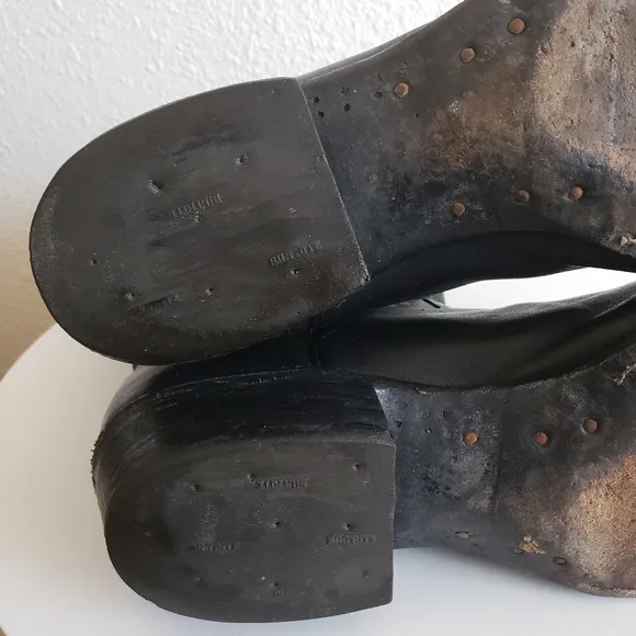 The El Dorado Western Blaсk Leather Handmade Boots