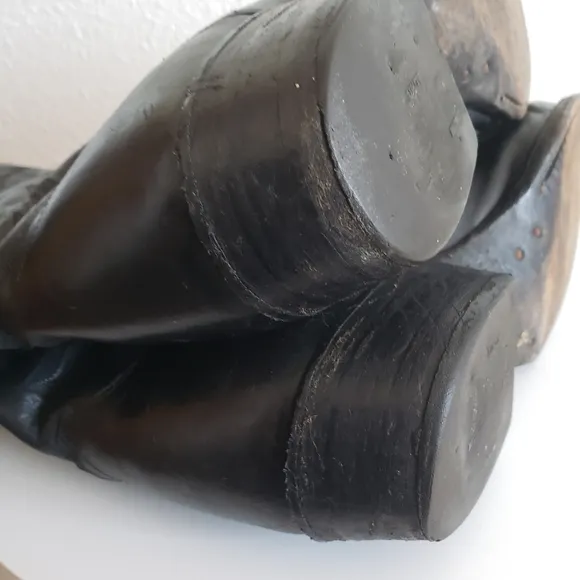 The El Dorado Western Blaсk Leather Handmade Boots