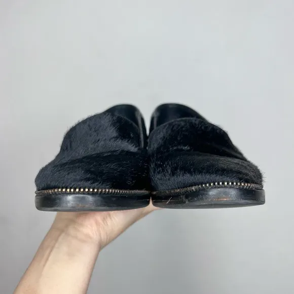 THE KOOPLES Pony Hair Loafers. Size 6.5
