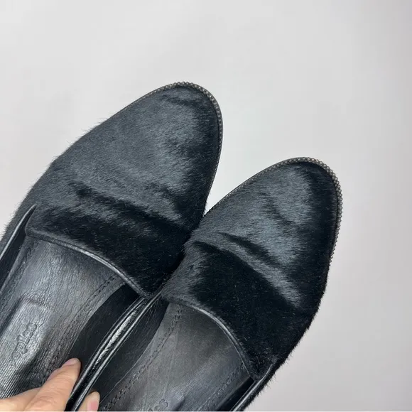 THE KOOPLES Pony Hair Loafers. Size 6.5