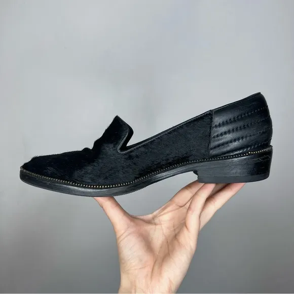 THE KOOPLES Pony Hair Loafers. Size 6.5