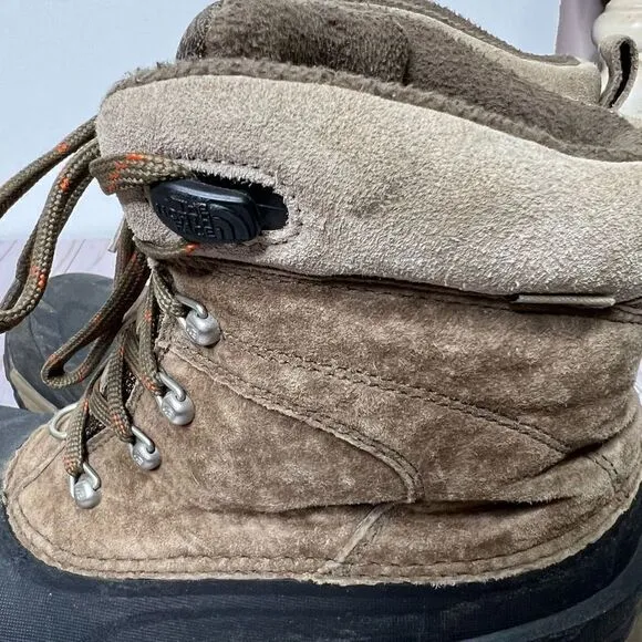 The North Face Brown Suede Winter Boots Men’s