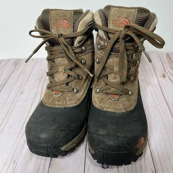 The North Face Brown Suede Winter Boots Men’s