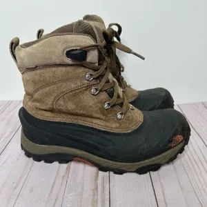 The North Face Brown Suede Winter Boots Men’s