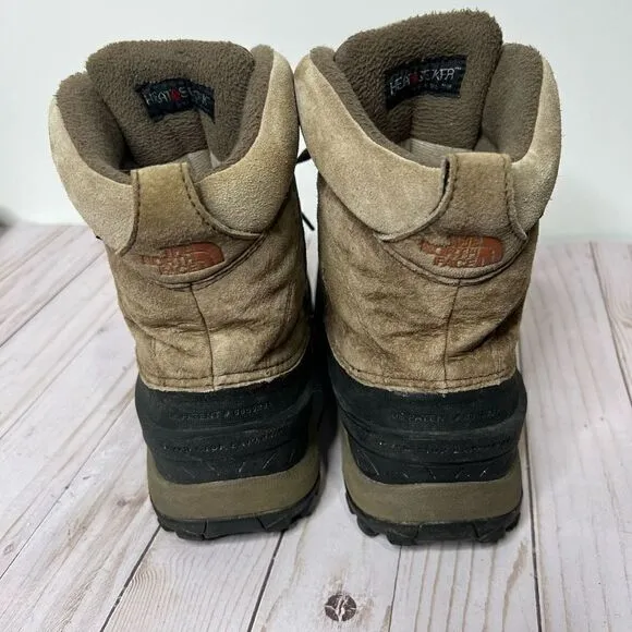 The North Face Brown Suede Winter Boots Men’s