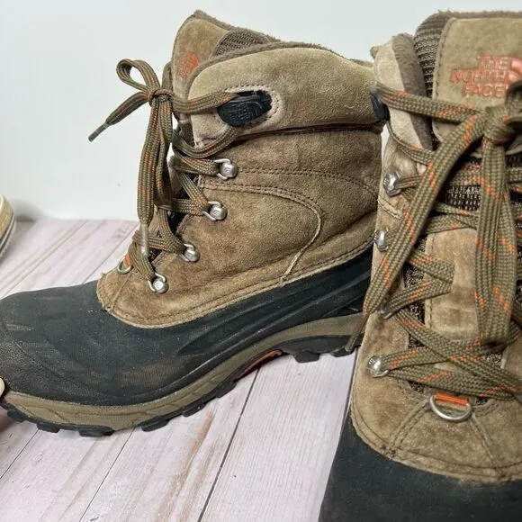 The North Face Brown Suede Winter Boots Men’s