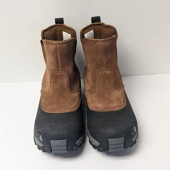 The North Face Chilkat IV Pull-On Winter Boots, Brown Suede, Men's 7 M
