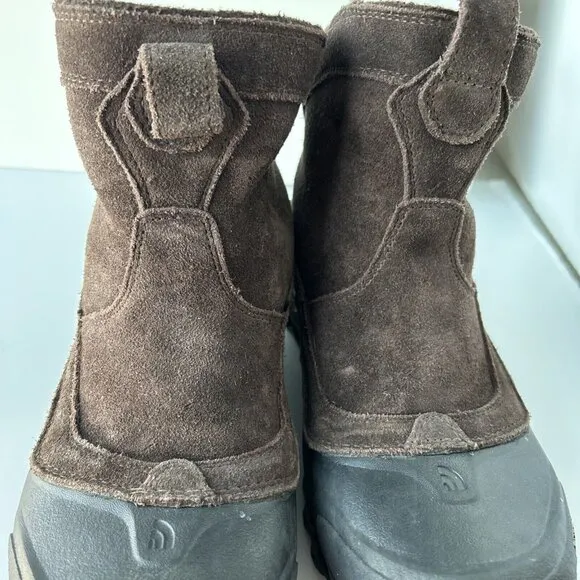 THE NORTH FACE ChilKat Slip-on Boots Mens 7.5   Heat Seeker Insulated Waterproof