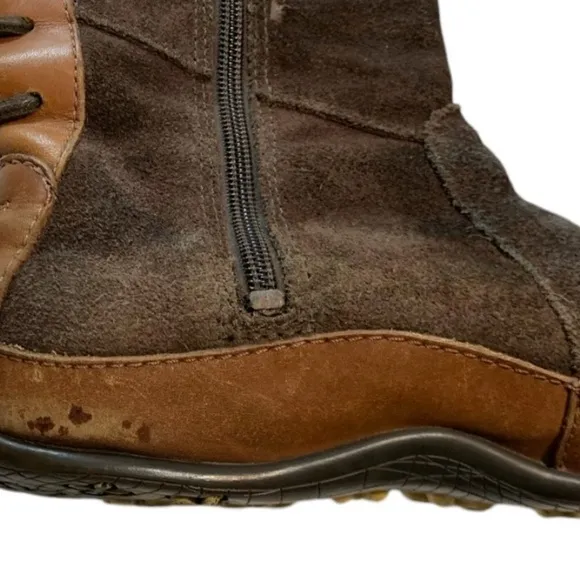 The North Face Janey Leather Boot Brown 7.5 Primaloft