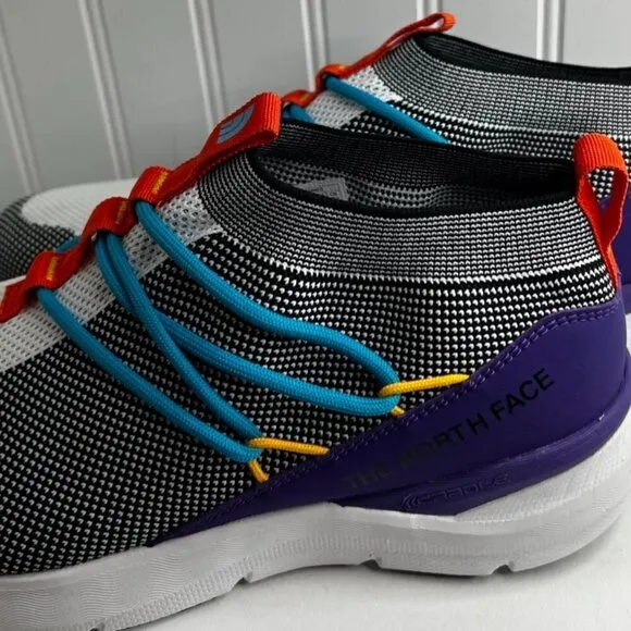 The North Face Mens Sumida Moc Knit Pop Lifestyle Slip On Sneakers Size 10M