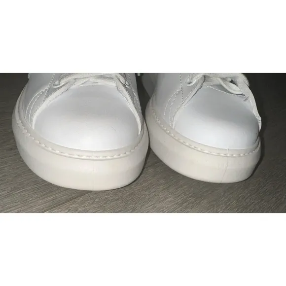 The Victoria Women Size 37/6 Milan Fashion Sneakers White Coral Made In Spain