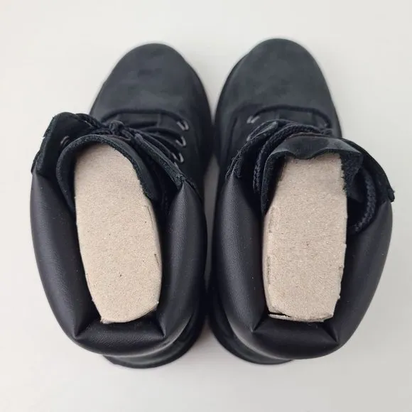 Timberland 6 In Classic Waterproof Boots Black Little Kids SZ 1 Y