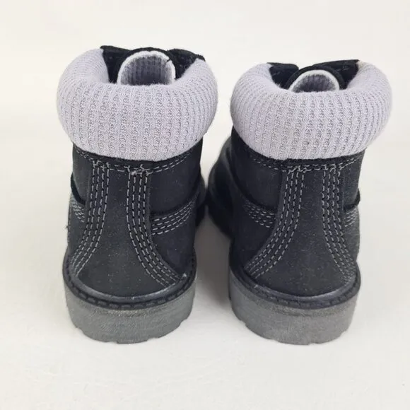 Timberland 6In Premium Thrml TODDLER Boots Outdoors Black Leather