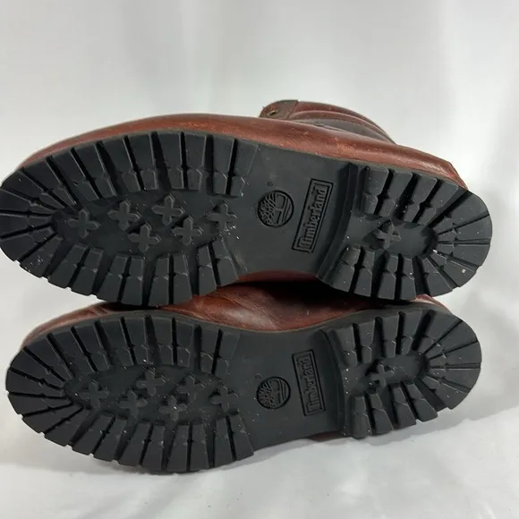 Timberland 7 Eye Chukka Brown Leather Boots