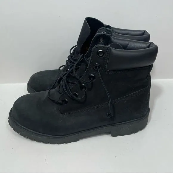 Timberland Black Leather Boots