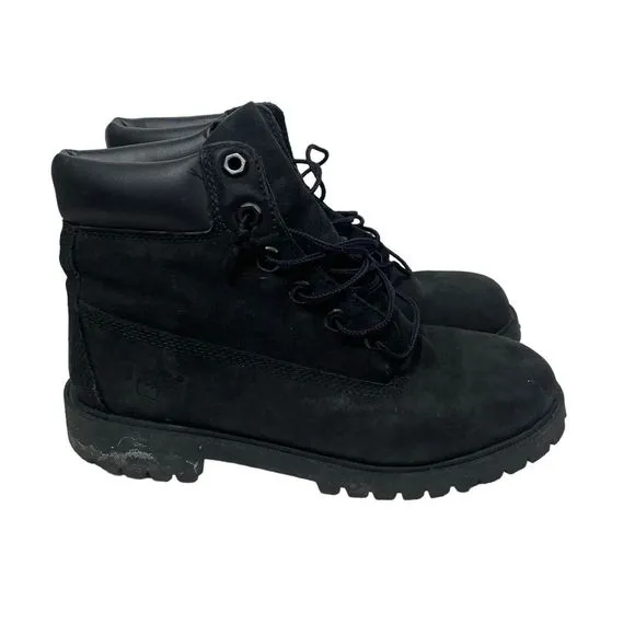 Timberland Black Leather Boots