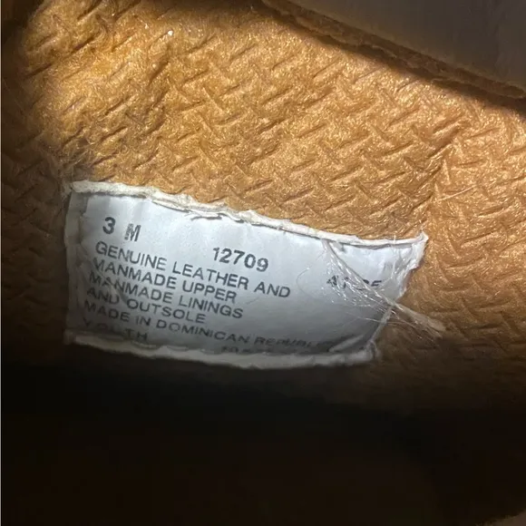 Timberland boots youth size 3