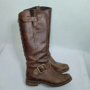Timberland Brown Savin Hill Leather Boots Size 7