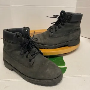 Timberland Classic East Coast Mids Black Suede Lace Up Boots