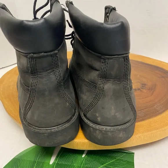 Timberland Classic East Coast Mids Black Suede Lace Up Boots