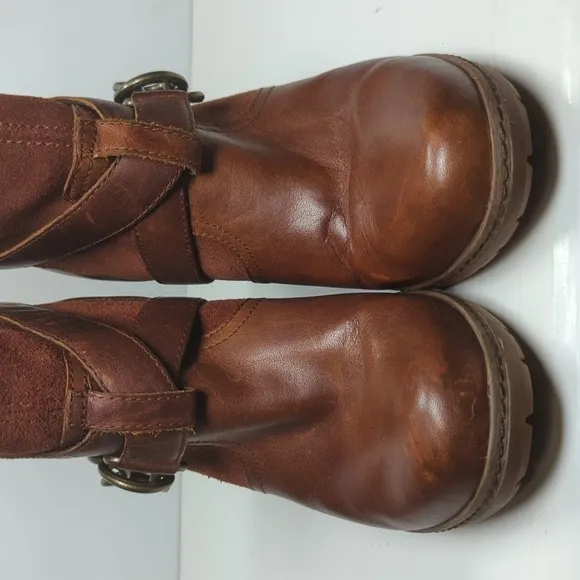 Timberland Dennett slip on Ortholite ankle boots woman's size 7 EU 38