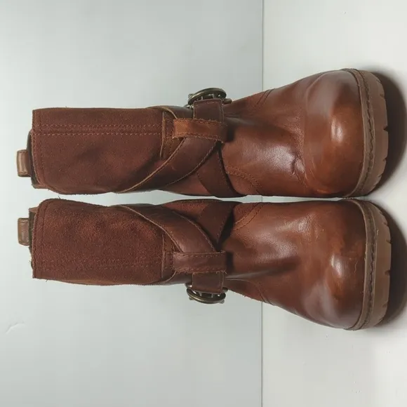 Timberland Dennett slip on Ortholite ankle boots woman's size 7 EU 38