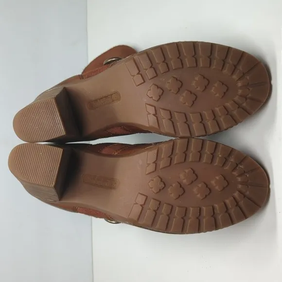 Timberland Dennett slip on Ortholite ankle boots woman's size 7 EU 38
