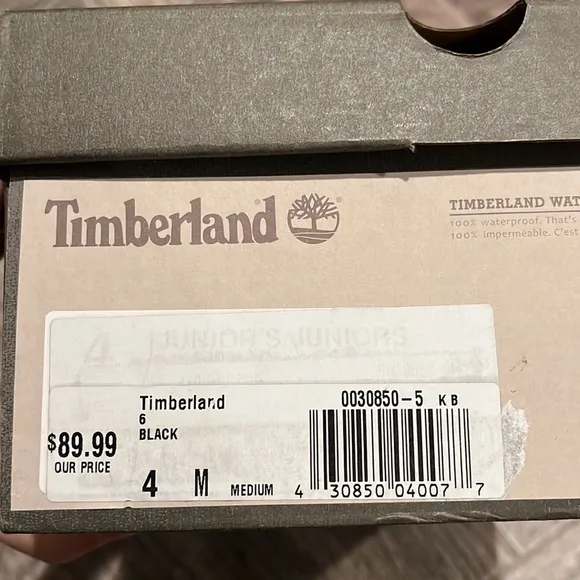Timberland Junior 6” Classic boots black TB010910