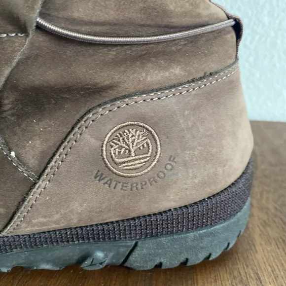 Timberland Leather 22615 Waterproof Brown Lined Snowboots, Women’s 10 M