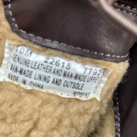 Timberland Leather 22615 Waterproof Brown Lined Snowboots, Women’s 10 M