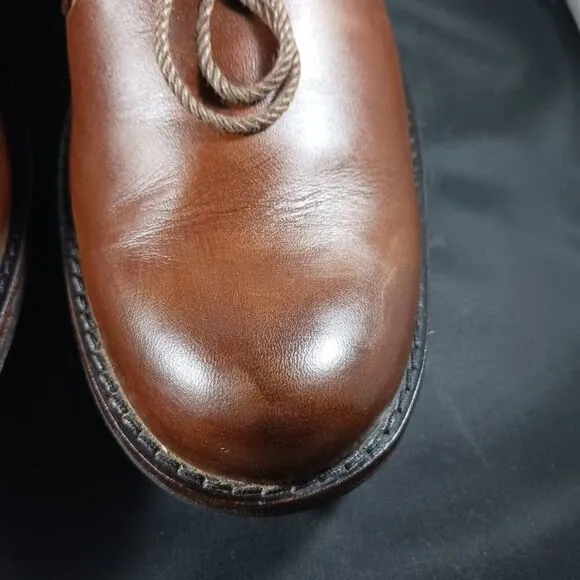Timberland Men's Boots Size 11M Chukka Combat Brown Leather