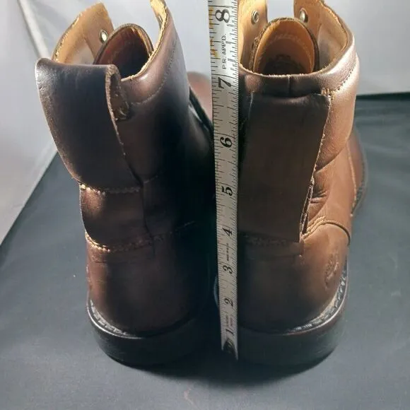 Timberland Men's Boots Size 11M Chukka Combat Brown Leather