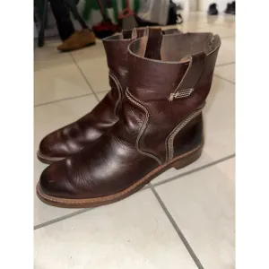 Timberland men’s leather Boots Men’s‎ Sz 12 Leather Work Cowboy Italian vintage