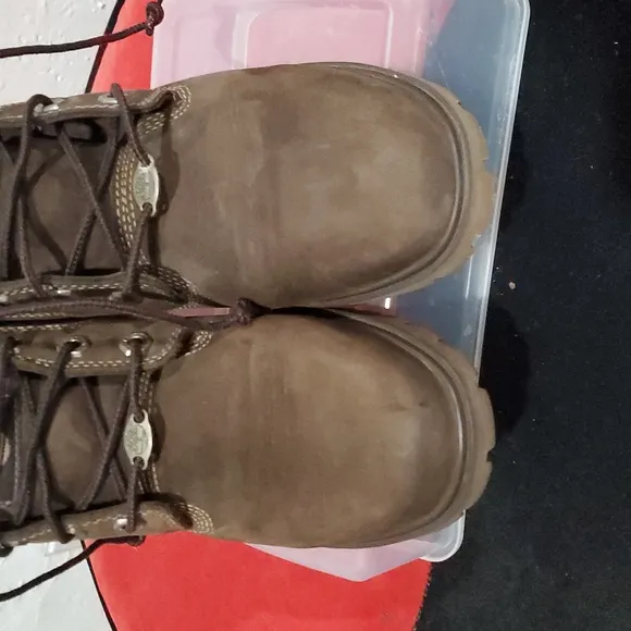 Timberland Nellie Brown Leather Boots Size 7