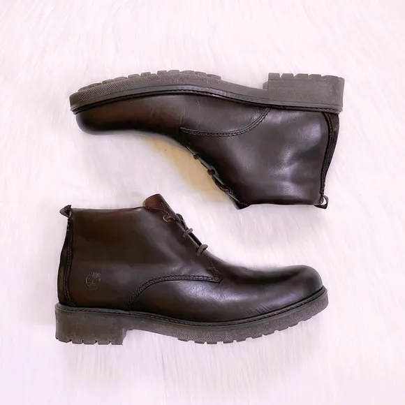 Timberland Oakrock Waterproof Chukka Boots In Dark Brown