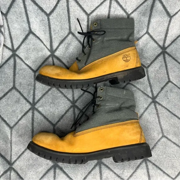 Timberland Roll Top Leather Boots