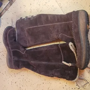 Timberland tall suede boots women's size 6 EUC