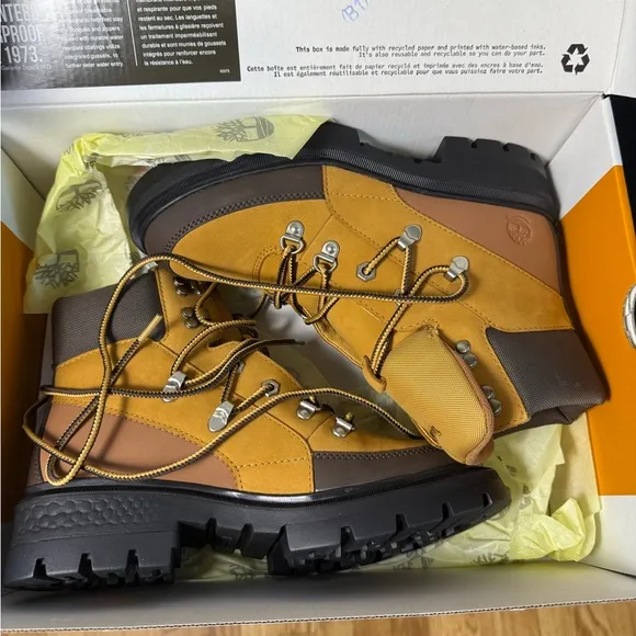Timberland Tan and Brown Boots