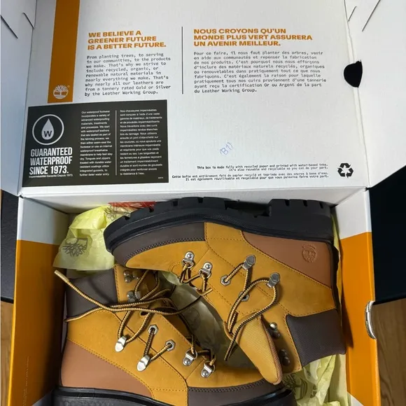 Timberland Tan and Brown Boots